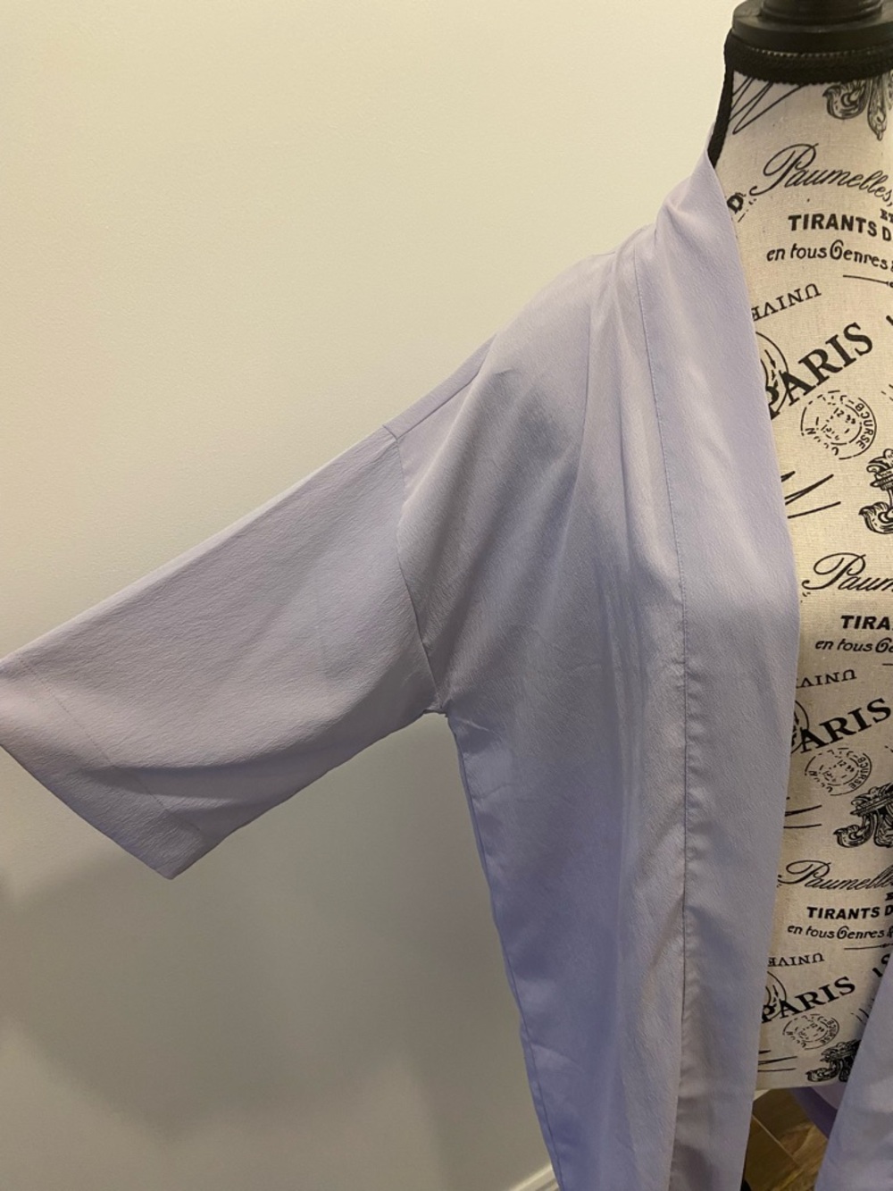 Vero Moda Light Lavender Open-Front Layer - Picture 5 of 6